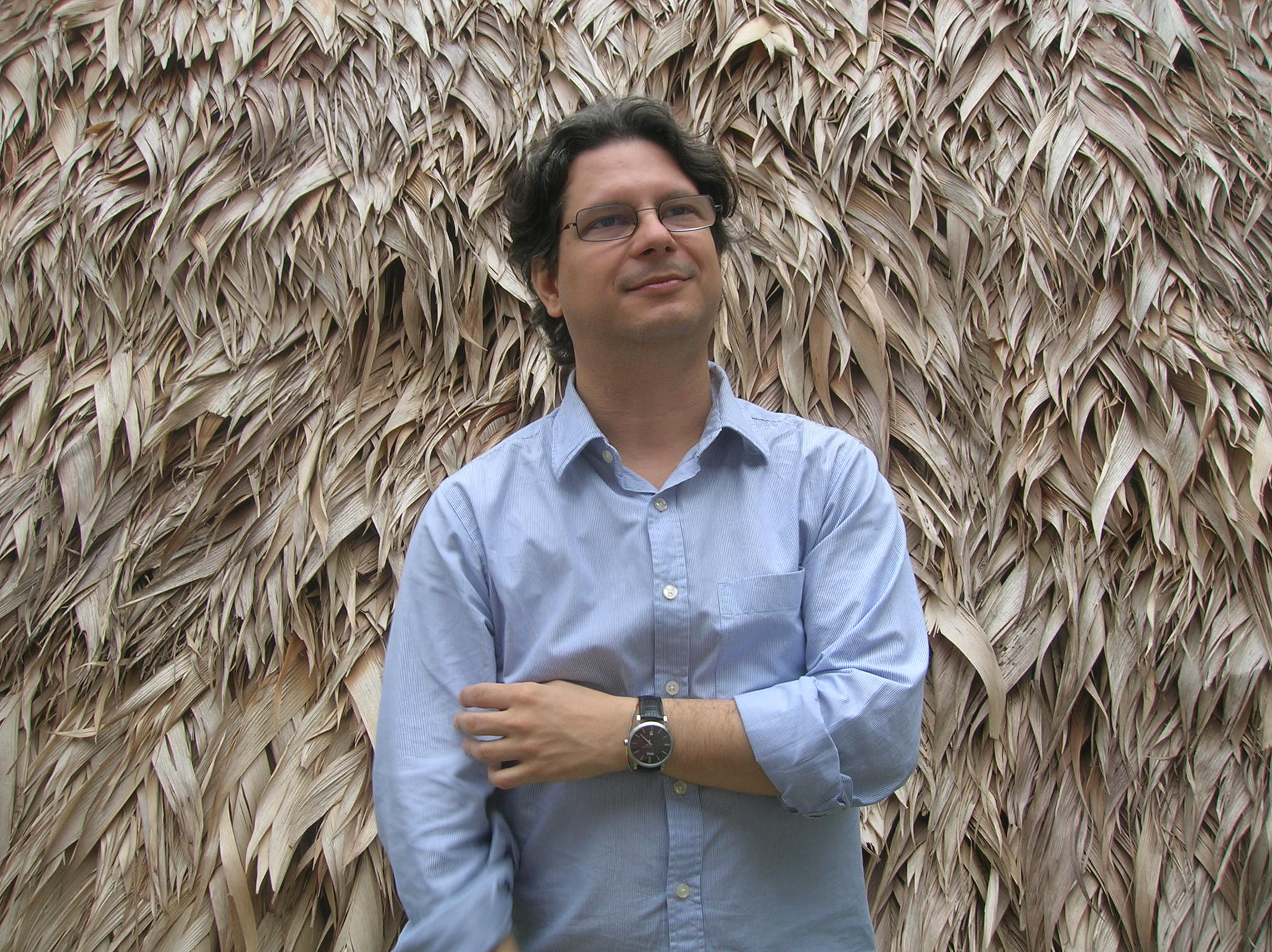 Sergio Roberto de Oliveira at Museu do Indio - DSCN9005