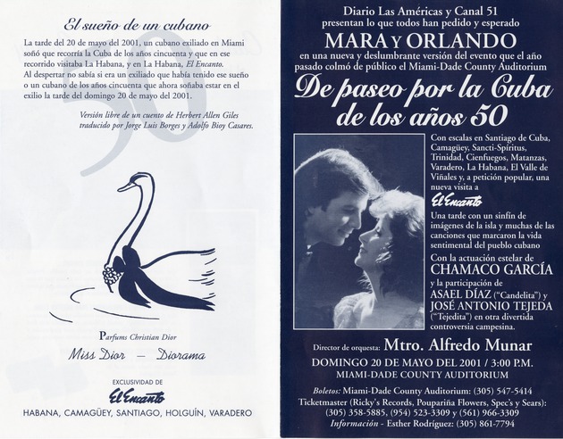 Mara y Orlando De paseo por la Cuba de los años 50 - Front Page