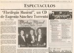 "Florilegio Musical", un CD de Eugenio Sanchez Torrento