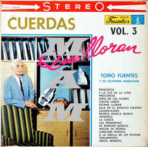 Toño Fuentes Y Su Guitarra Hawayana* ‎– Cuerdas Que Lloran Volumen 3 - R-10554522-1499795890-9297_jpeg