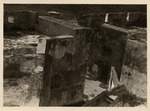 Walls of the Castillo del Morro Santiago de Cuba after 1932 earthquake