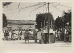 Mass celebrated in Parque Cespedes after 1932 earthquake