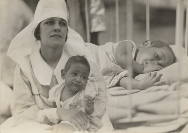 Two orphans after 1932 earthquake - Recto