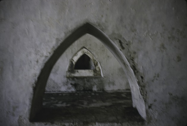 Inside fort at Bocachica