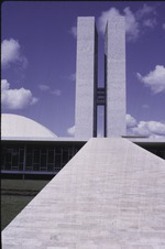 [1964-04] Legislature, office buildings, Brasilia, Brazil 6