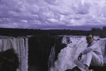 Marcel Niedergang at Iguaçu Falls, Brazil