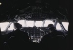 Comet IV cockpit over Atlantic