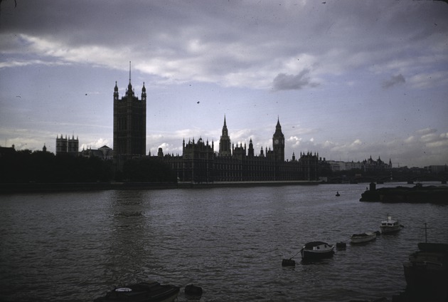 Houses of Parliament on the Thames River