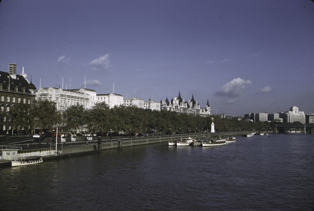 Government offices along the Thames River