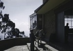 [1961-02] Mule to cart things on Monserrate, Bogota