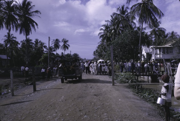 British troops on voting day in British Guiana 2