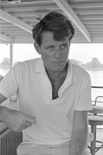 Robert F. Kennedy on the Percival Farquhar, Amazon River, Robert F. Kennedy Latin American tour, Brazil 1
