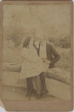[1890/1900] Young Mana-Zucca pictured with Alexander Lambert