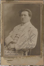 Ferruccio Busoni autographed photograph 1906