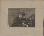Ferruccio Busoni autographed photograph 1907