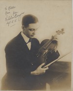 Nicholas Garagusi autographed photograph