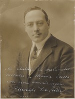 [1918-05-31] Giuseppe De Luca autographed photograph