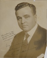 Francis autographed photograph
