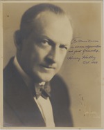 Henry Hadley autographed photograph