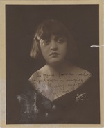 [1919-08-27] Rosa Ponselle autographed photograph