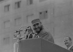 Fidel Castro speaks at the Antofagasta Hotel, Antofagasta, Chile 10