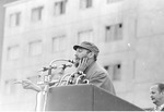 Fidel Castro speaks at the Antofagasta Hotel, Antofagasta, Chile 14