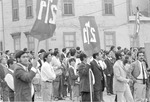 [1971-11] Socialist Party crowd welcoming Fidel Castro