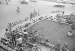 [1964] Bicycle parking, Georgetown, British Guiana