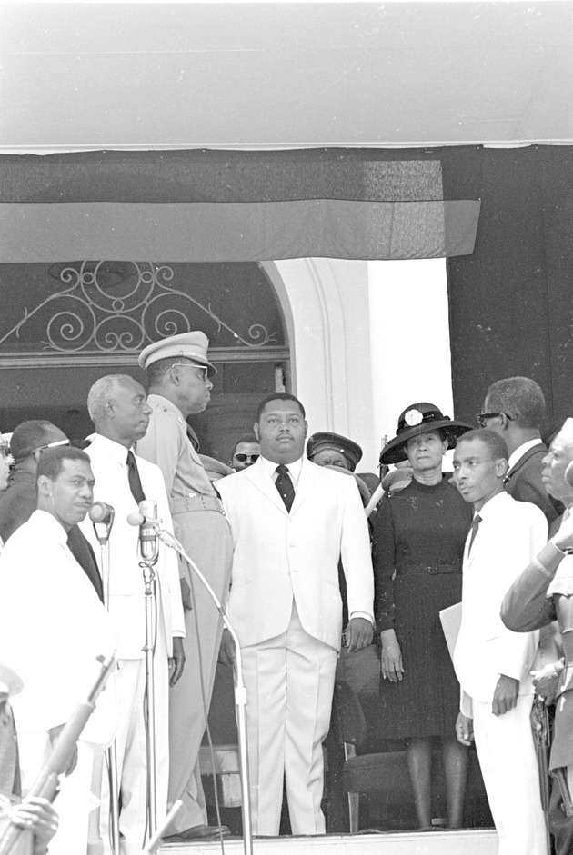 Jean-Claude Duvalier, Simone Duvalier at National Palace, Port-au-Prince 2