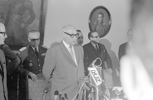 Venezuelan President Raul Leoni Neoni visits Colombia 2