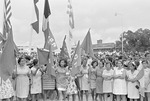 Women of the National Patriotic Party (CPN) political party, Dr. Arnulfo Arias President of Panama inauguration parade 1