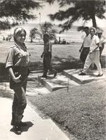 Militia girl, Havana, Cuba