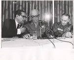 [1965/1970] OAS Secretary General Jose A. Mora, General Hugo Panasco Alvim of Brazil, General Bruce Palmer Jr., Organization of American States 2