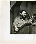Fidel Castro speaks at the first conference for Organization of Latin American Solidarity 1