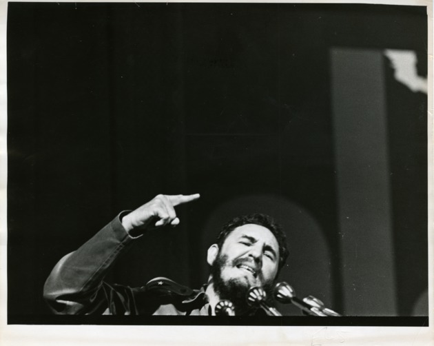 Fidel Castro speaks at the first conference for Organization of Latin American Solidarity 2 - 