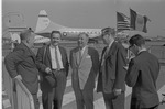[1950/1960] Waiting for Manuel Prado Ugarteche, President of Peru, to arrive in New York