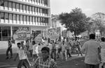 People demonstrating, Panama Canal Zone Dispute 5
