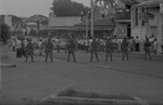 National Guard of Panama holding back demonstrators, Panama Canal Zone 7