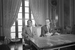 [1959-11] Panama President Ernesto la Guardia at the Palacio de la Garzas