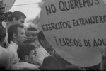 People demonstrating, Panama Canal Zone Dispute 13