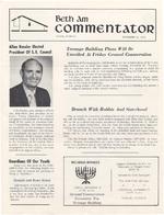 [1972-11-10] Beth Am commentator, November 10, 1972