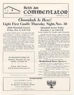 [1972-11-24] Beth Am commentator, November 24, 1972