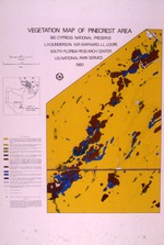 [1980] Vegetation map of Pinecrest  area Big Cypress National Preserve