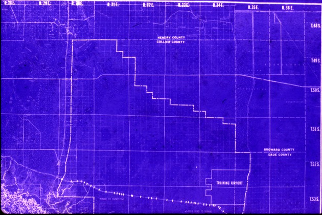 Turner River studies: Everglades National Park, Collier County, Monroe County, Hendry County, 40-mile Bend, training airport