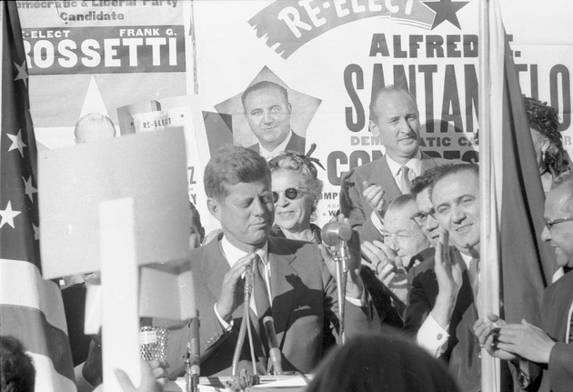 John F. Kennedy campaign in New York