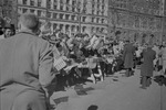 [1960-10-12] Spectators on the street, Astronaut John Glenn ticker tape parade