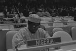 Delegate from Nigeria at the United Nations