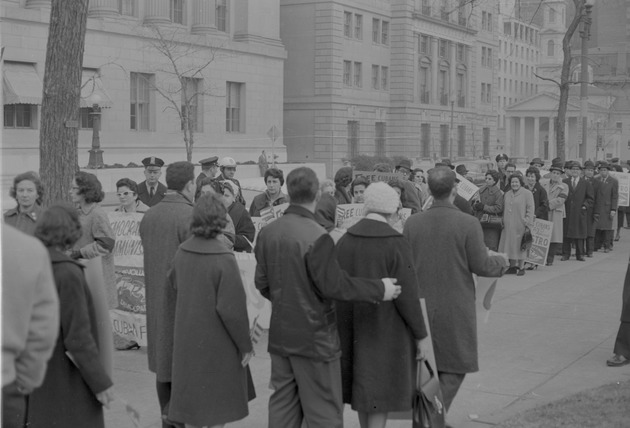 Anti-Castro protestors in Washington, DC