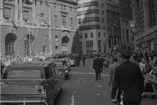 Manuel Prado Ugarteche, President of Peru, New York City ticker tape parade