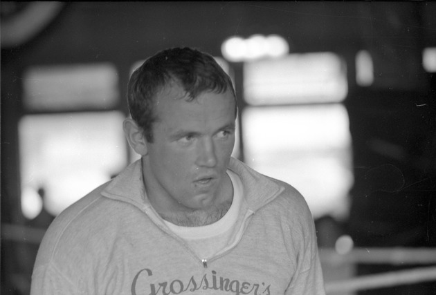 Heavyweight boxer Ingemar Johansson
